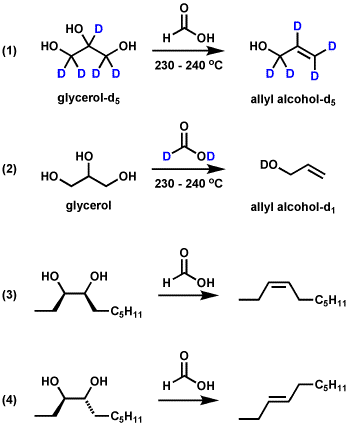 Scheme 3, Mechanism of Formic Acid-Mediated Dideoxygenation